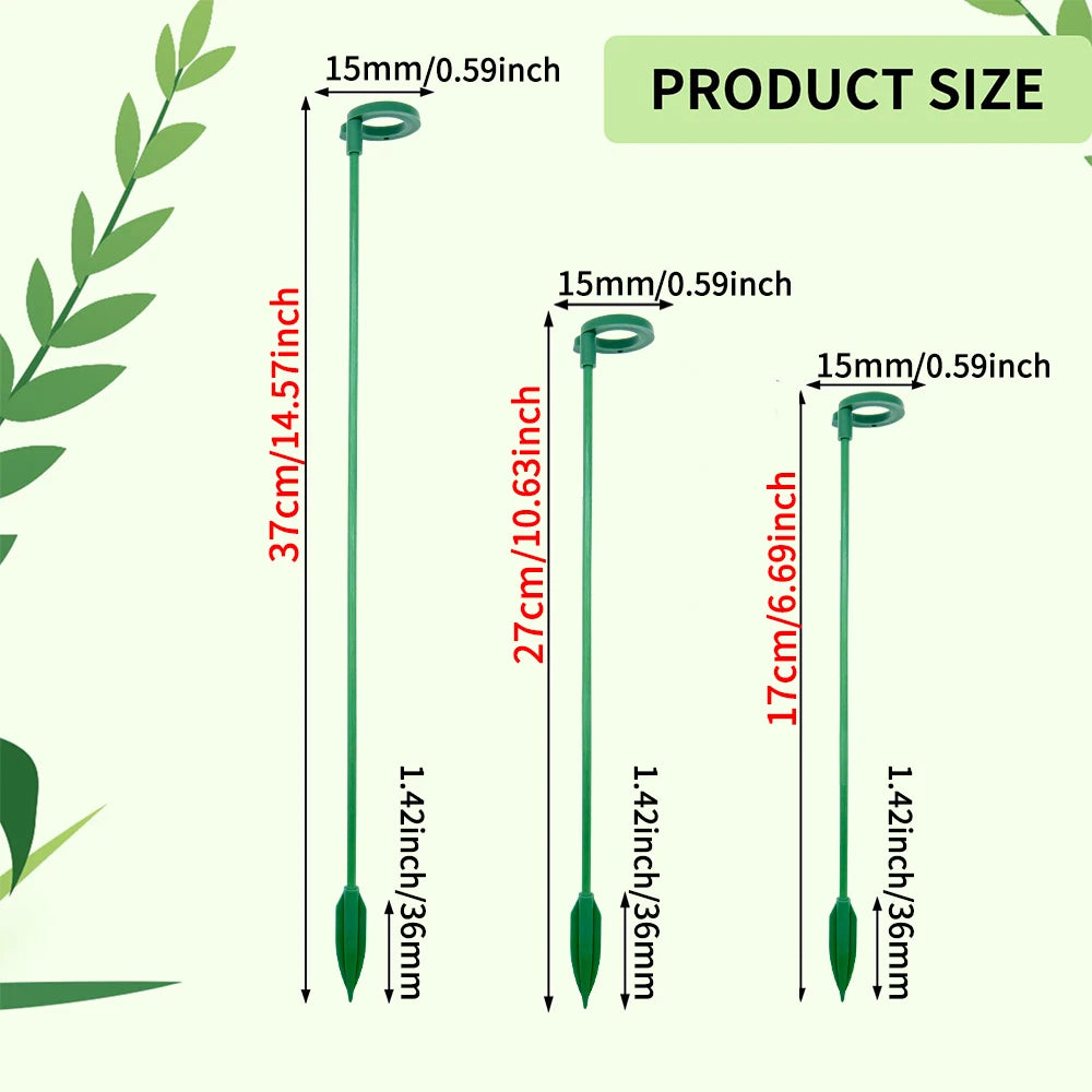 5/10PCS Plant Supports Stand Butterflies Orchid Flower Potted Fixing Rods Reusable Vegetable Protection Fixing Tool Gardening Su Peaceful Pleasures Health and Wellness
