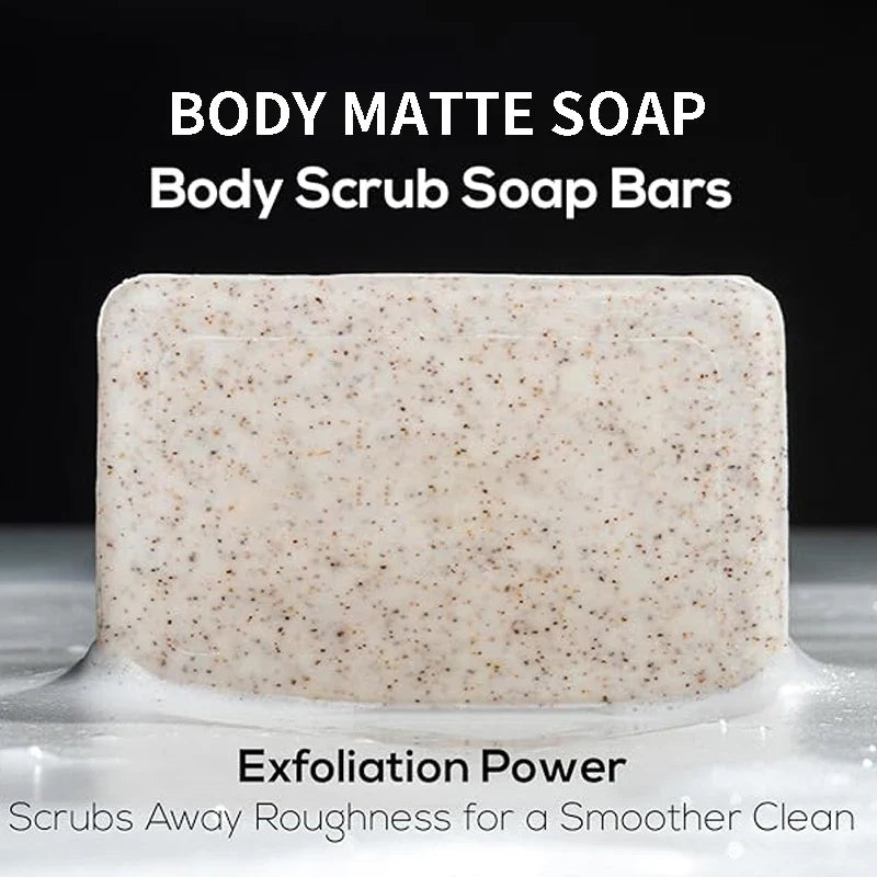 Shea Butter & Olive Oil Exfoliating Body Soap Bar 200g
