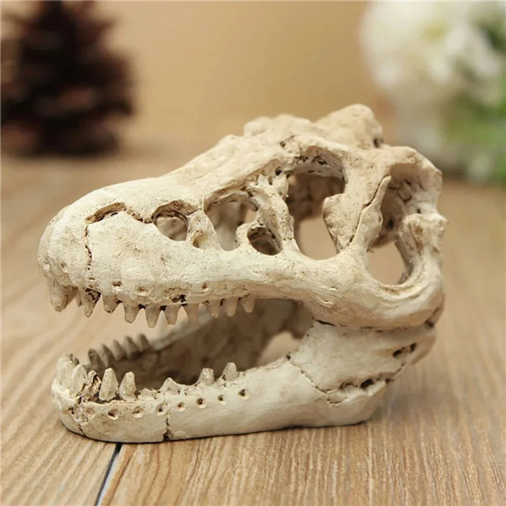 Dinosaur Fossil Model Fish Tank Aquarium Artificial Decoration Landscaping Ornaments Horror Props Art Deco Handicrafts Ornaments Peaceful Pleasures Health and Wellness