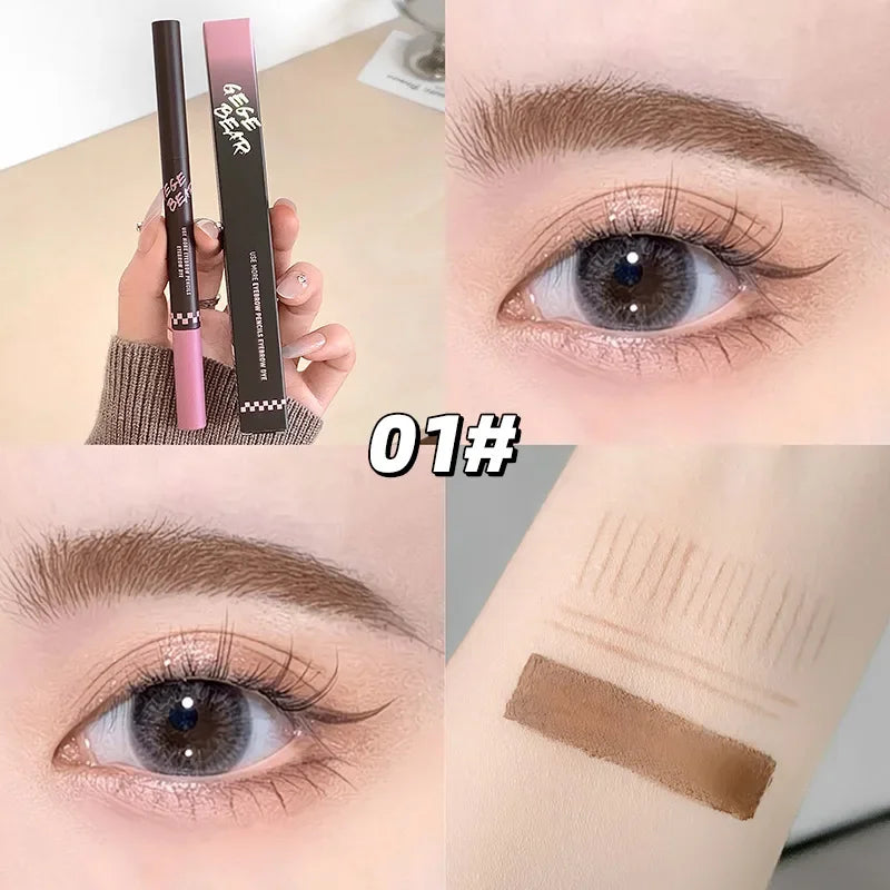 2-in-1 Eyebrow Pencil & Brow Tint Kit – Waterproof Natural Look