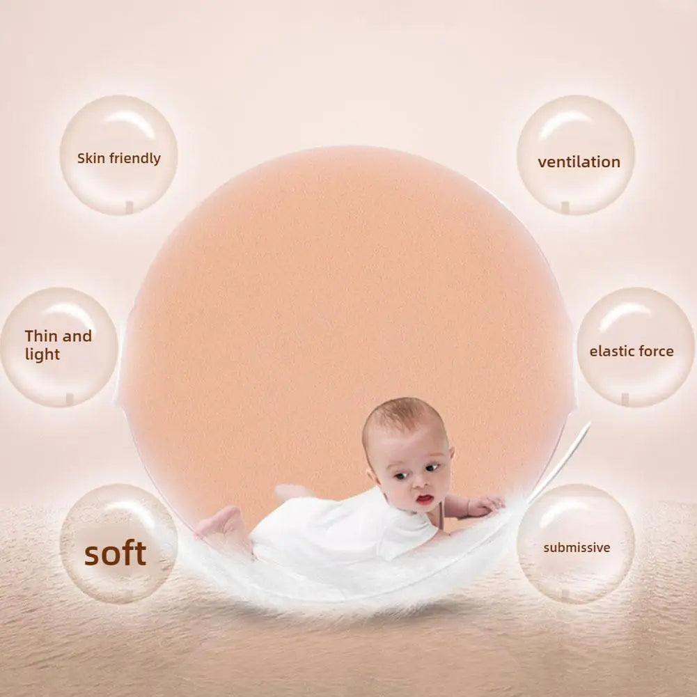 SADOER Mini Round Cushion Puff – Wet & Dry Foundation Sponge