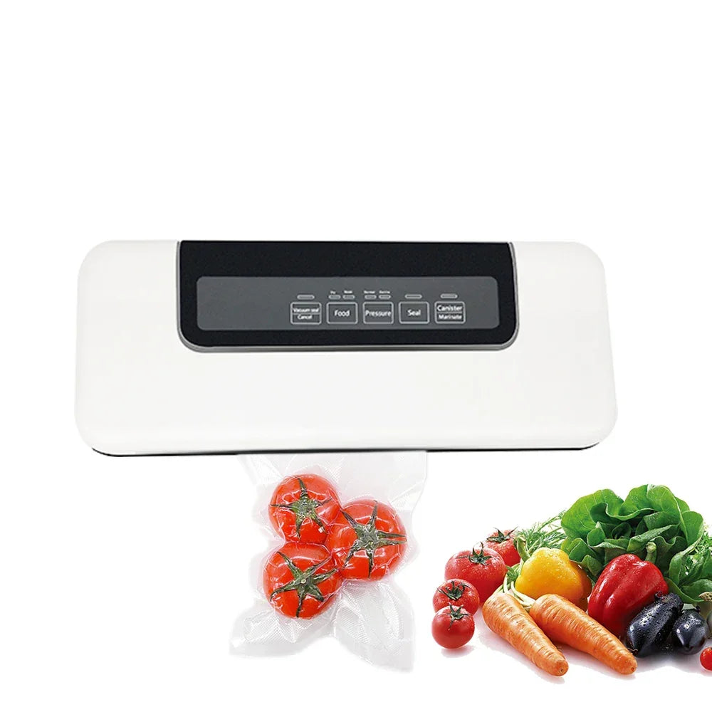 BioloMix Vacuum Sealer – Dry & Wet Food Saver with 10 Bags Vacuum Sealer BioloMix