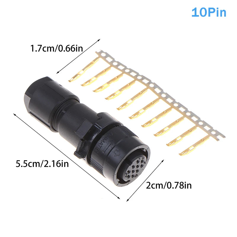 New SM-JN2DS10SL-M-DS-C SM-JN2DS04FK-M-C Encoder/Brake Connector 4pin 10pin For Fanuc Servo Motor Peaceful Pleasures Health and Wellness A1