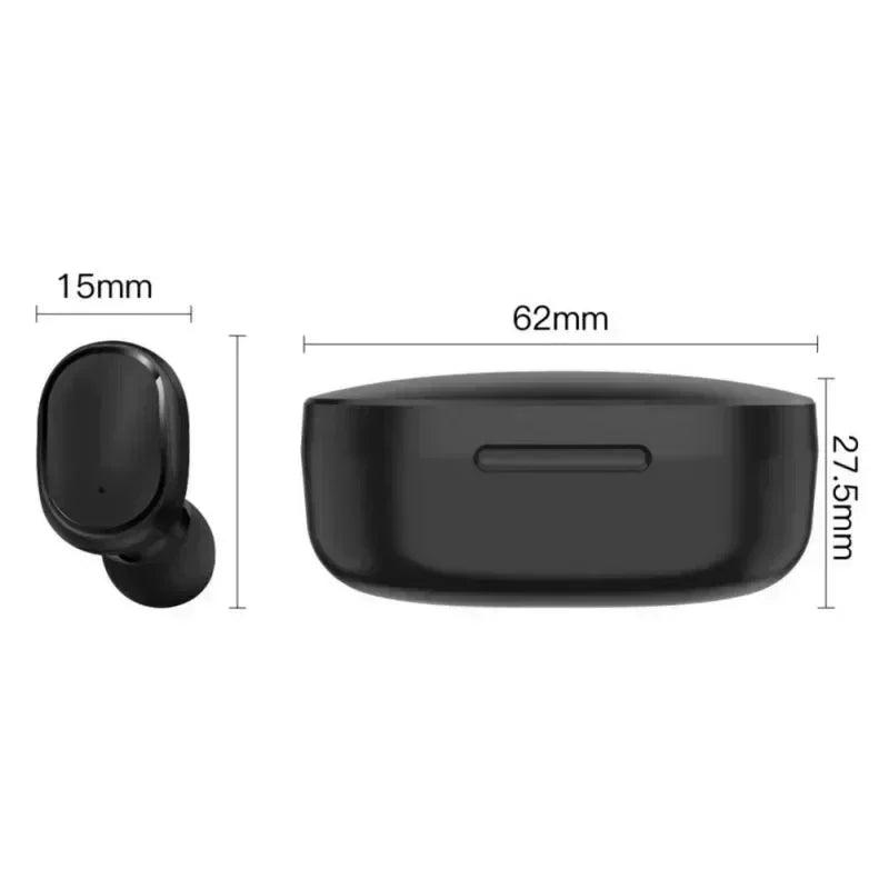 E6S Wireless Bluetooth Headset TWS Bluetooth Headset Wireless Headset Noise-Canceling Headset with Microphone Peaceful Pleasures Health and Wellness