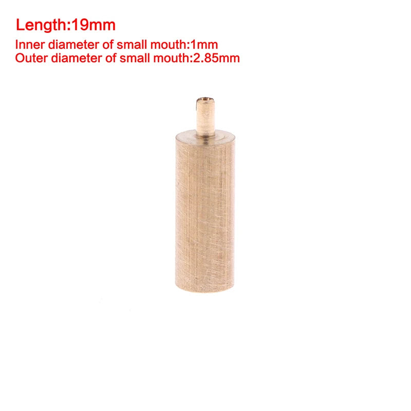 Reusable Brass Butane Gas Adapter Nozzle for Lighter Refill