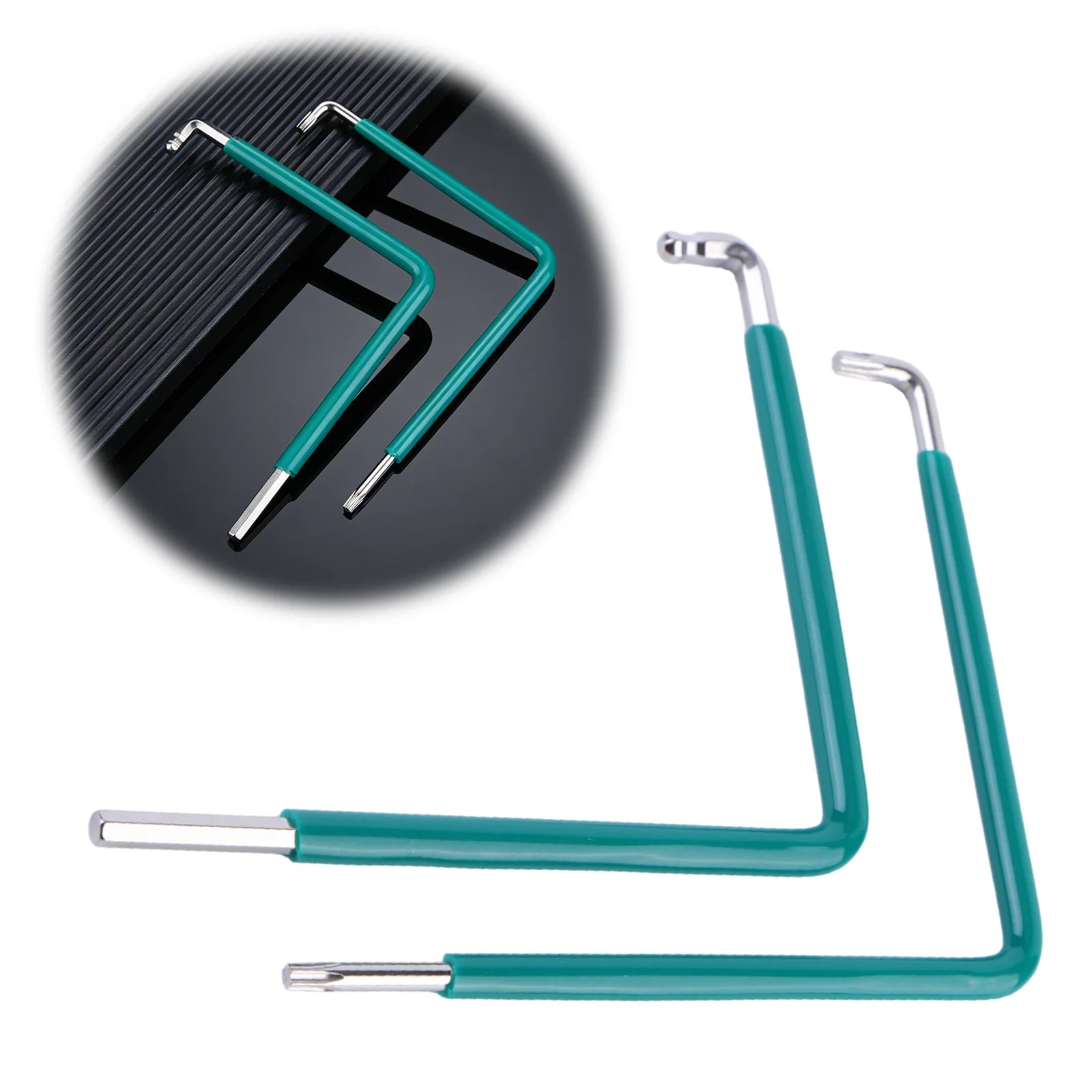 2Pcs Window Adjustment Tool Set with Torx TX15 Hexagonal 4 Mm & Ball Head 4 Mm for DIY Projects Furniture Assembly Bike Repair Peaceful Pleasures Health and Wellness