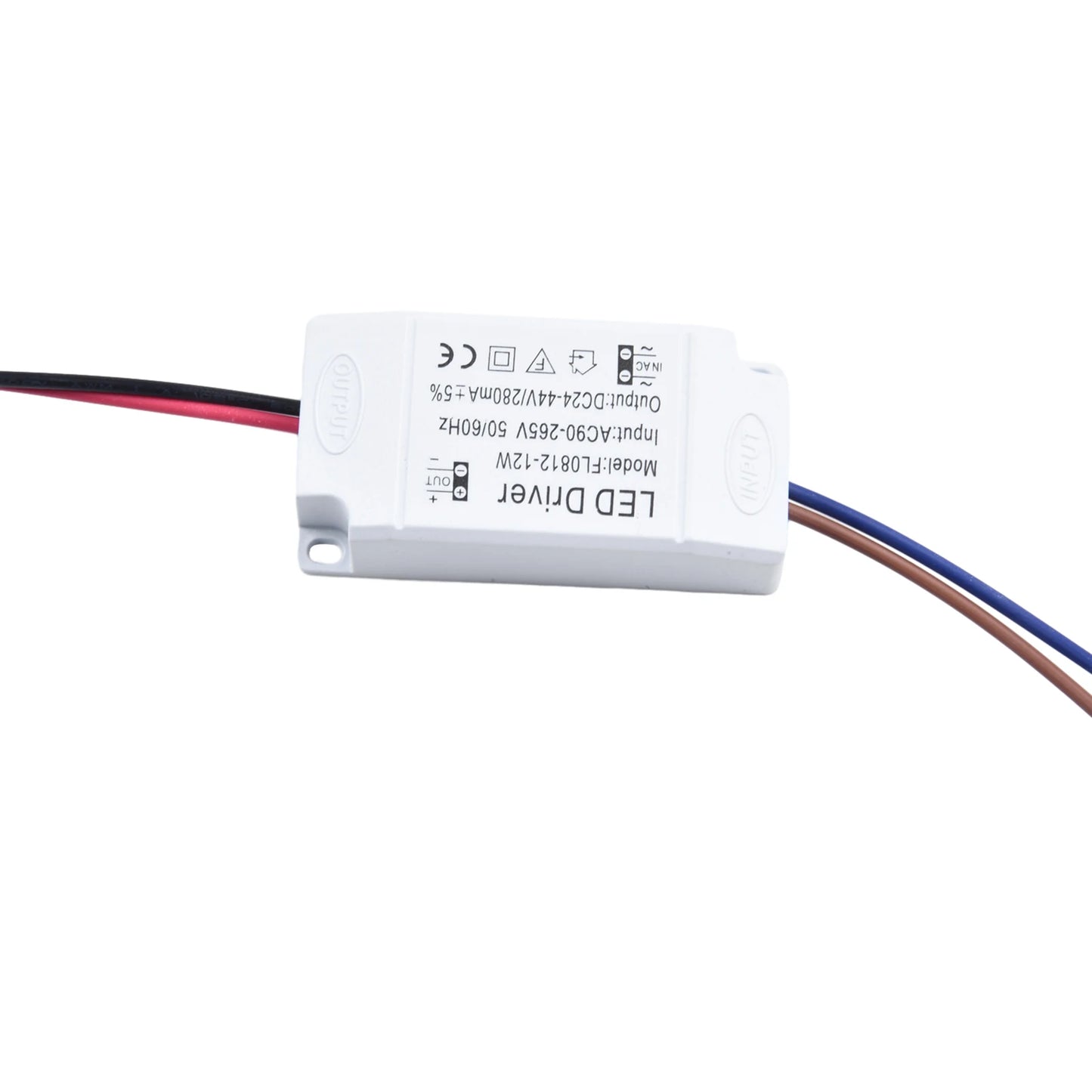 AC90 265V 3 24W LED Driver Power Supply Adapter Transformer Lights 3W