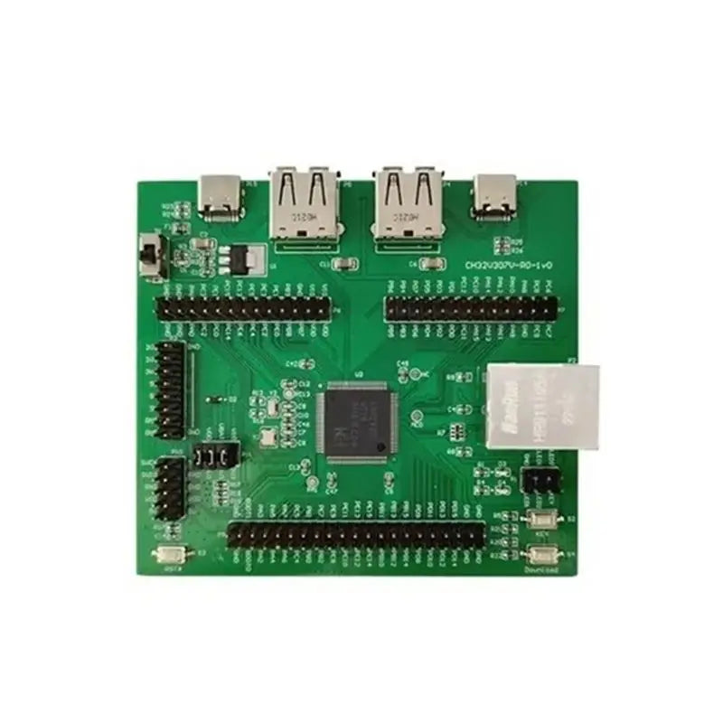 A36T-CH32V307V-EVT-R0 CH32V307 Development Board 32-Bit RISC-V Core MCU USB2.0 PHY Ethernet Application Evaluation Onboard Durab Peaceful Pleasures Health and Wellness Default Title