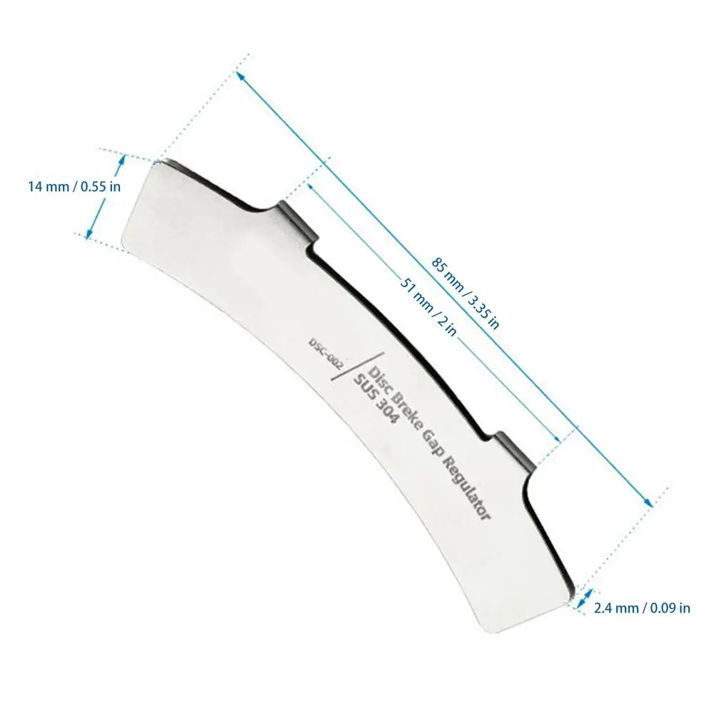 Bicycle Disc Brake Alignment Tool | Stainless Steel