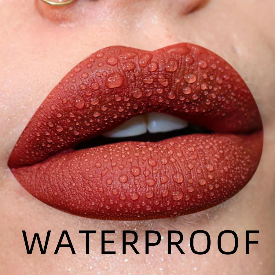 MCD 19-Color Matte Liquid Lipstick – Waterproof Long-Lasting