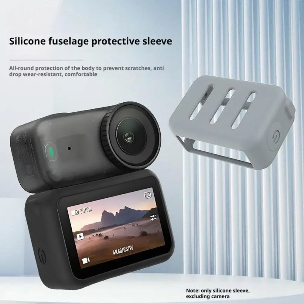 Silicone Case For DJI Osmo Nano Camera Body Protective Cover Scratch Case For DJI Osmo Nano Camera Accessories Peaceful Pleasures Health and Wellness