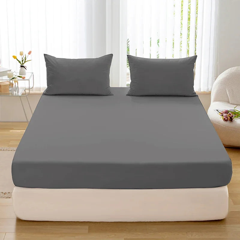 Elastic Fitted Sheet with Pocket | Microfiber Single–King