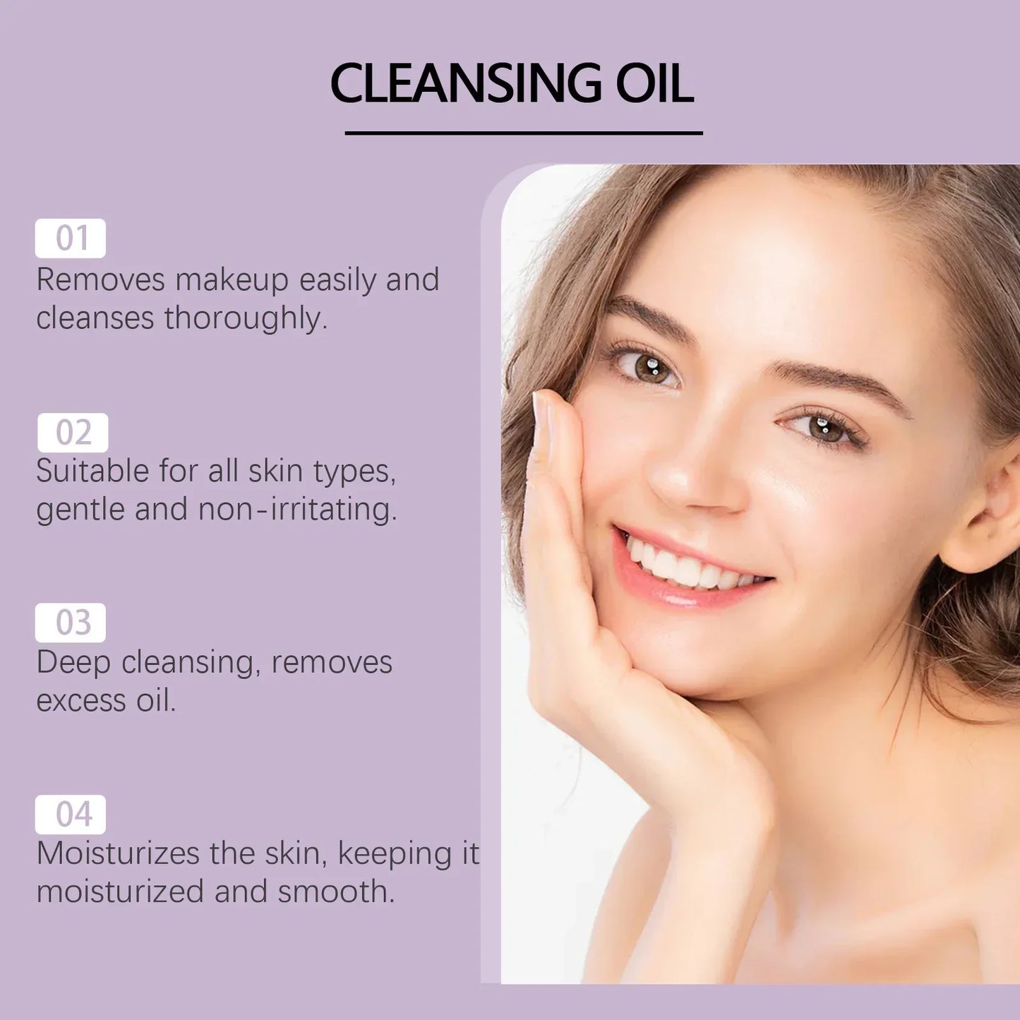 Grape Seed Cleansing Oil Makeup Remover – Sensitive Skin