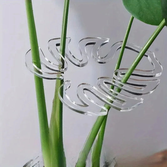 Monstera Leaf Plant Support Stakes – Decorative Garden Pole Plant Support Stake Oasis Select