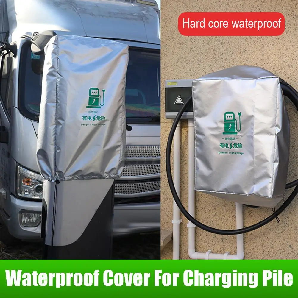 Outdoor EV Charger Cover Protector for Rain and Snow Peaceful Pleasures Health and Wellness
