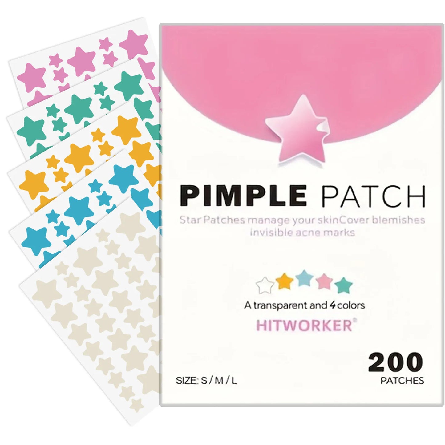 Hydrocolloid Acne Patches – Invisible, Waterproof | All Skin Types
