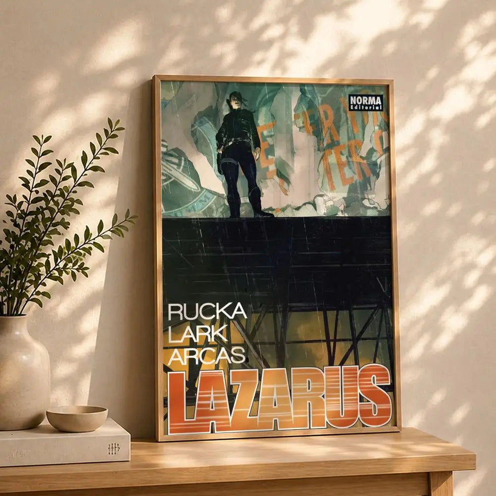 Game Lazarus HD Waterproof Self-Adhesive Wall Art Poster Gaming Wall Poster Peaceful Pleasures Health and Wellness
