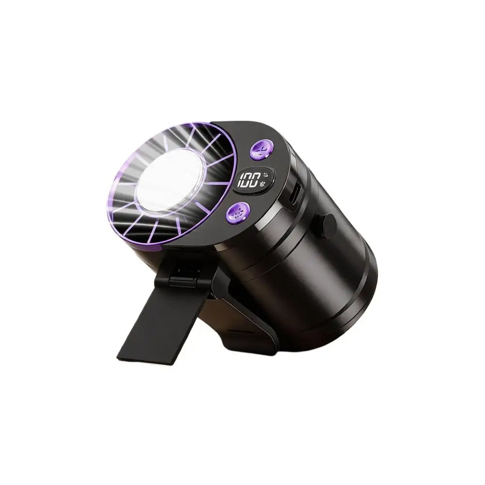 Clip-On Waist Fan | Semiconductor Cooling 3000mAh USB Rechargeable