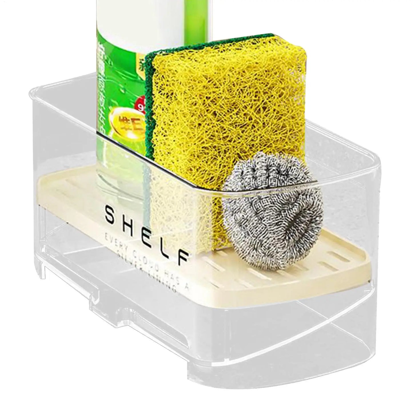 Adjustable Kitchen Drain Rack & Sink Organizer | Dish Drying