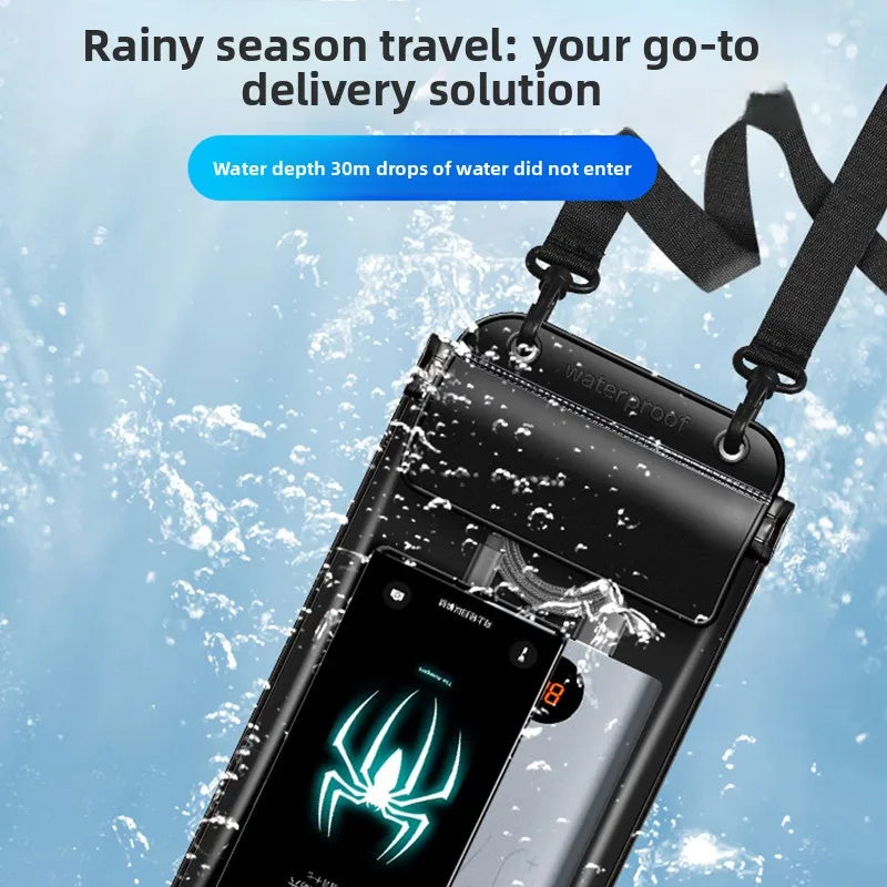 cell phone waterproof pack Smartphone pouch underwater phone case waterproof phone pouch swimming bag phone diving case floating Peaceful Pleasures Health and Wellness