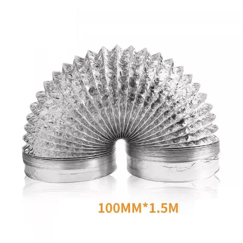Flexible Aluminum Foil Ventilation Duct Hose | 80–200mm