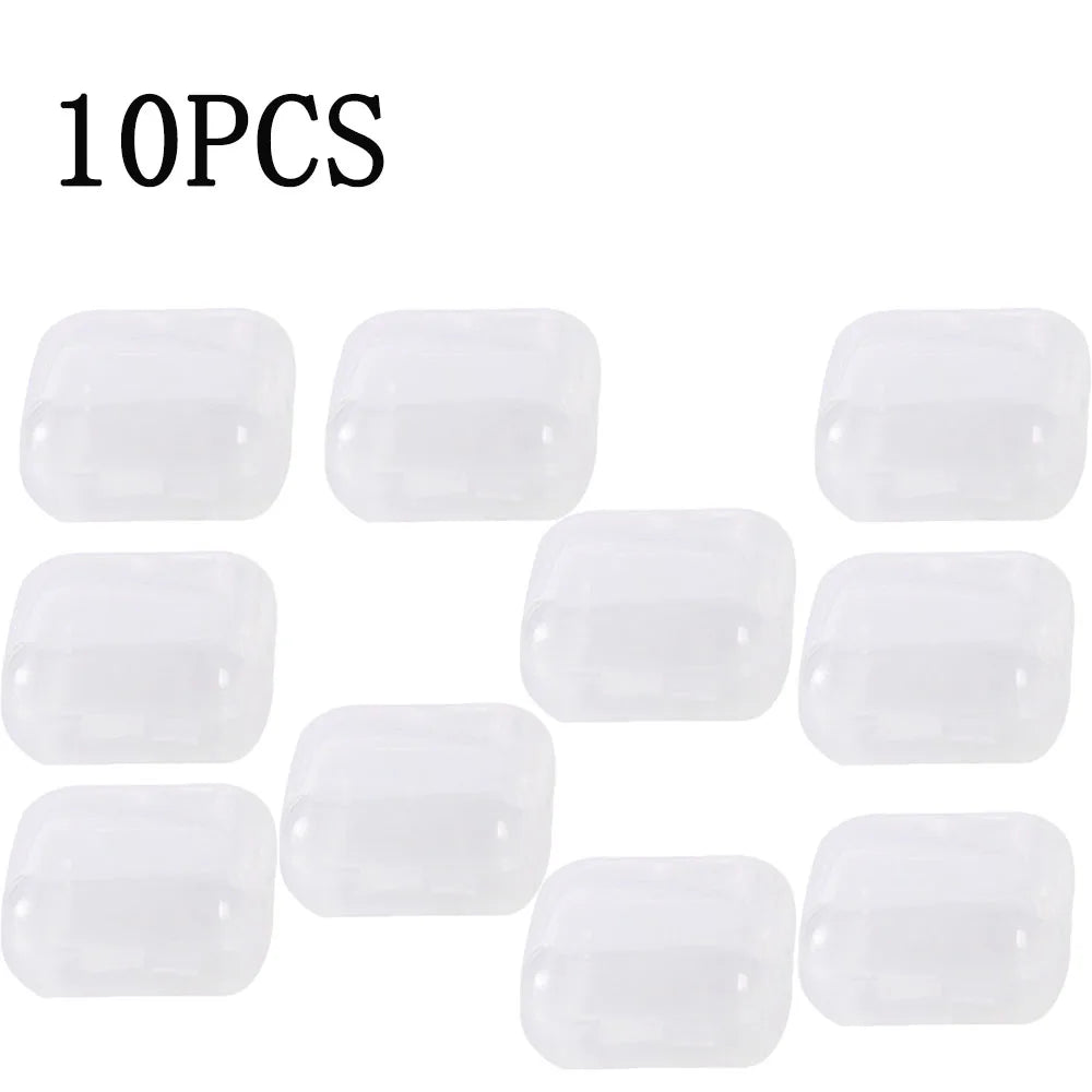 Mini Transparent Plastic Bead Storage Boxes | 10/20/50PCS