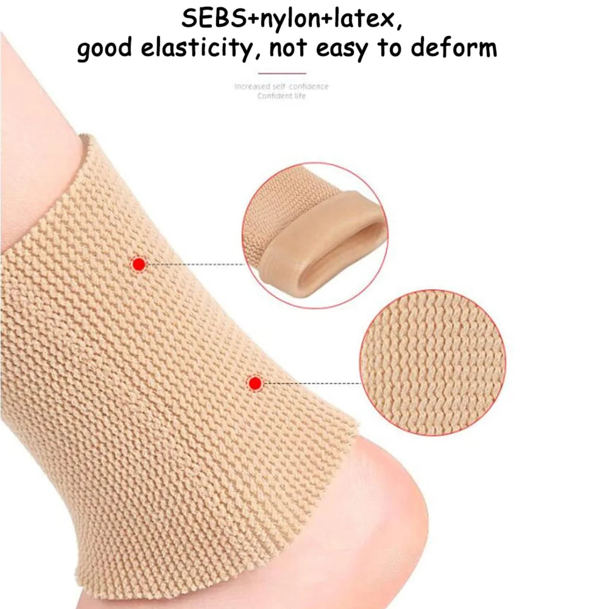 1 Piece Sports Ankle Support Brace with Elastic Compression, Heel Protection Sleeve Peaceful Pleasures Health and Wellness