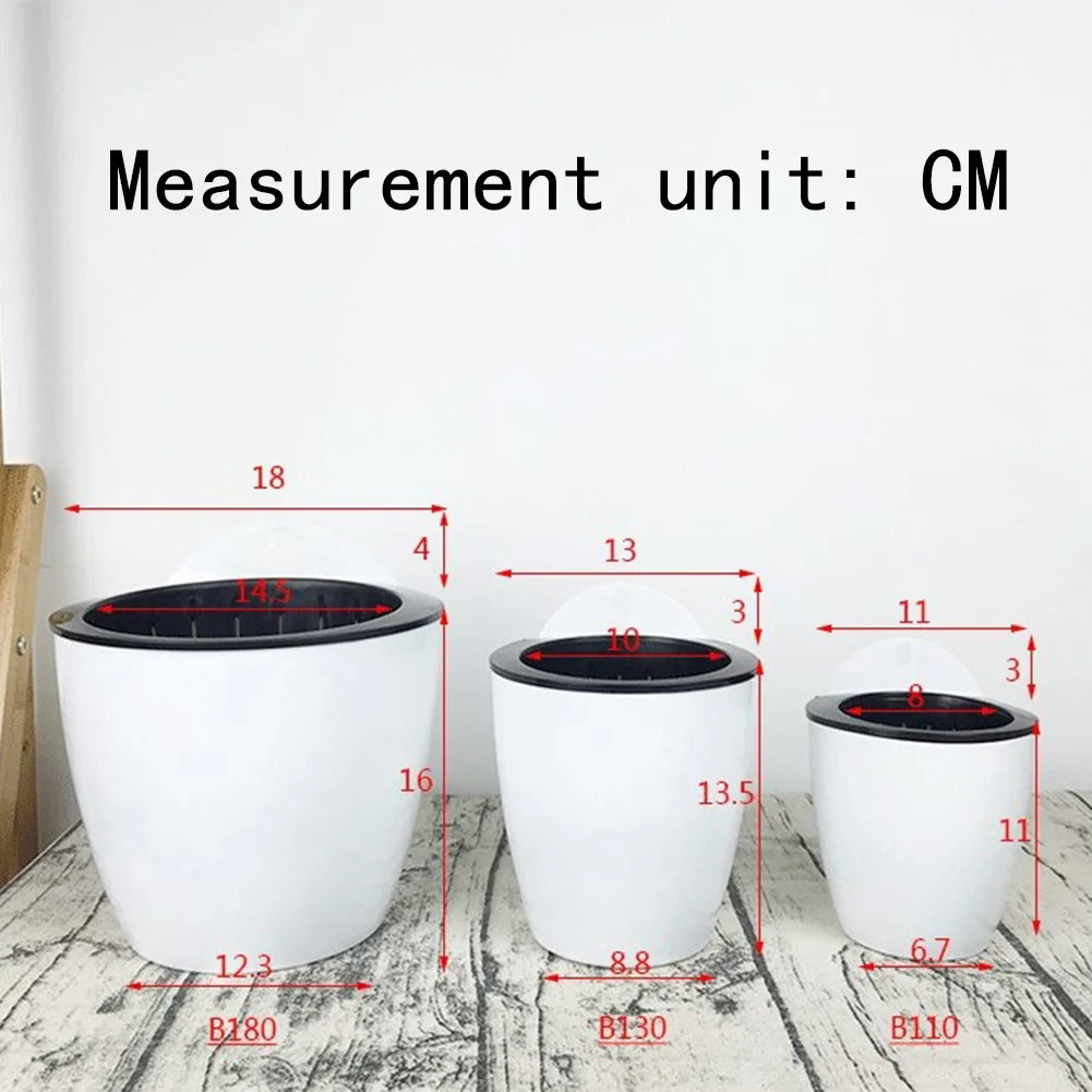 Wallmounted Flower Pot Innovative Design Green Dill Pattern Suitable