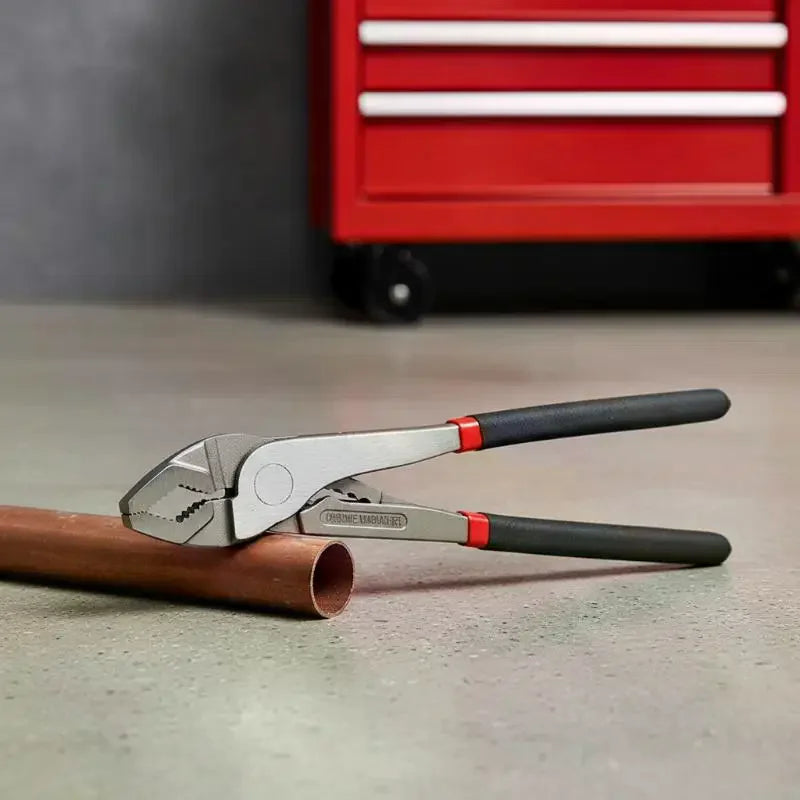 Pipe Wrench 8/10/12" Chrome Vanadium Adjustable Jaw Pliers