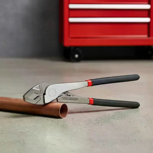 Pipe Wrench 8/10/12" Chrome Vanadium Adjustable Jaw Pliers Pipe Wrench Peaceful Pleasures Health and Wellness