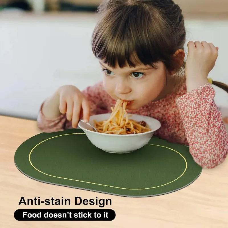 Leather Placemats – Heat Resistant, Waterproof & Washable Leather Placemats Peaceful Pleasures Health and Wellness