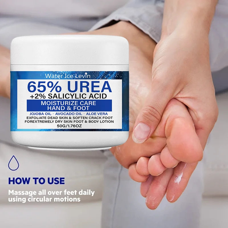 Urea & Salicylic Acid Foot Cream – Dry & Cracked Heel Repair