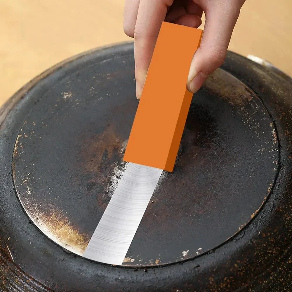 Stainless Steel Stain Eraser – Scratch-Free Rubber Cleaner