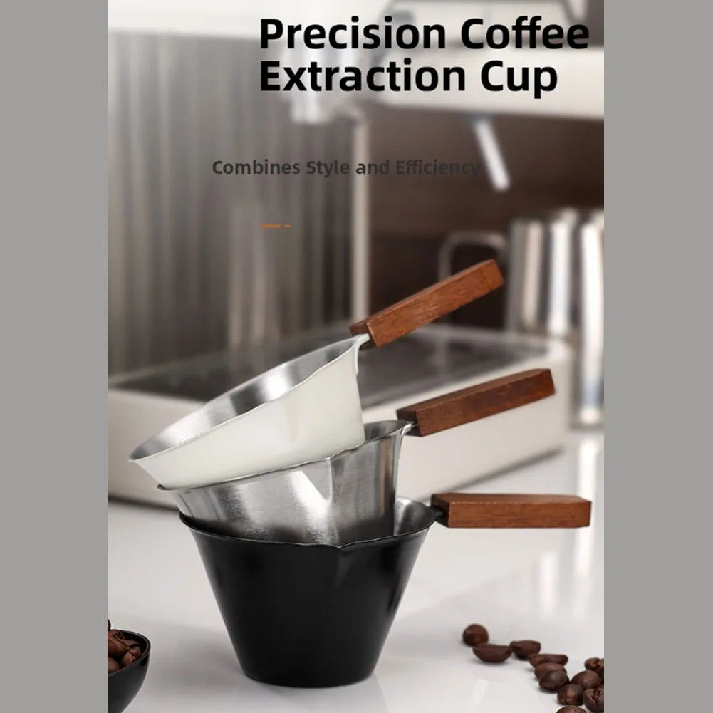 1X Coffee Extraction Cup Scale Espresso Measuring Stainless Steel