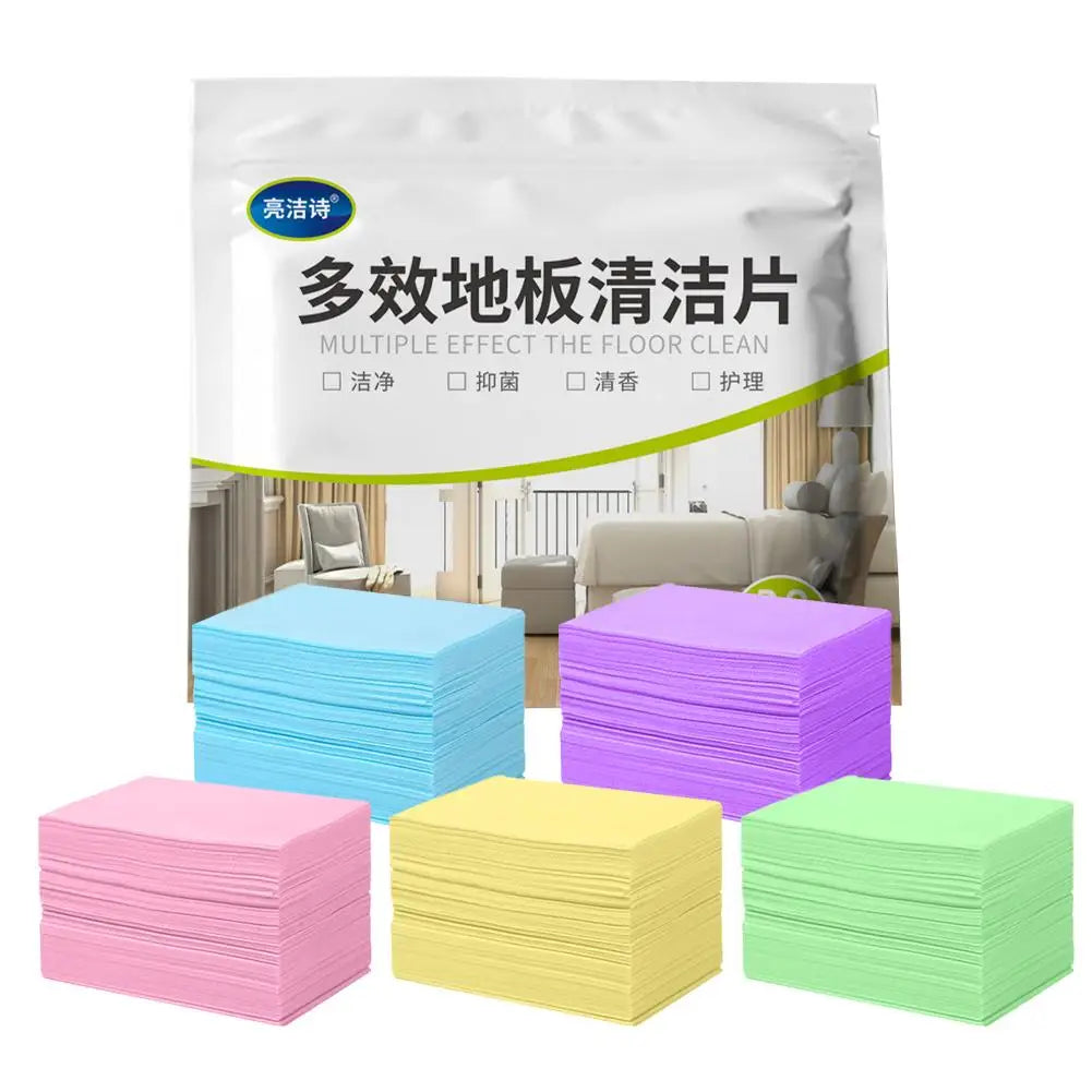 30PCS Mopping Floor Wiping Sheet Floor Cleaning Slice with Ability To Remove Dirt Household Ceramic Floor Tile Cleaning Tool Peaceful Pleasures Health and Wellness
