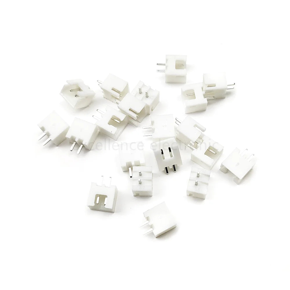 100/50/20/10/5sets JST 2.54 XH 2-Pin Male Female Connector Plug with Soft Silicone Wires Cables 100MM Peaceful Pleasures Health and Wellness
