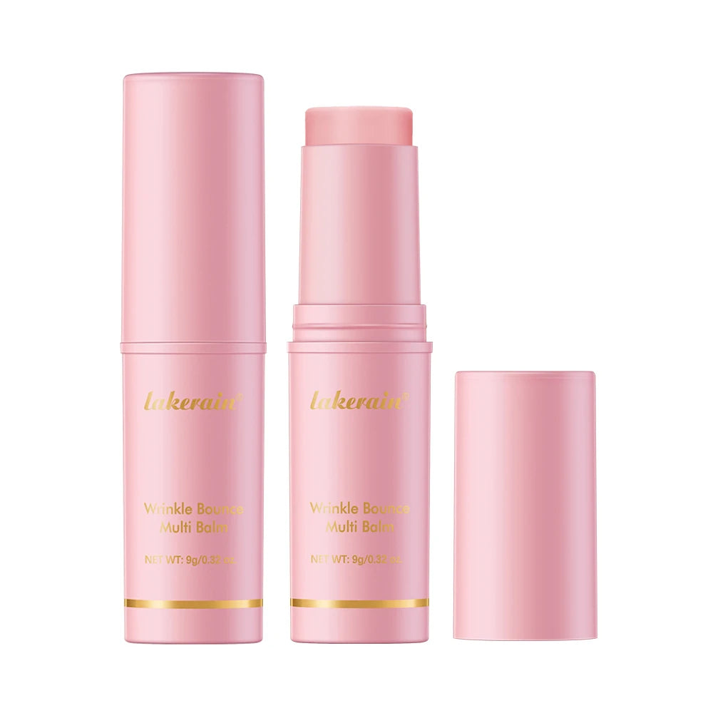 Wrinkle Bounce Multi Balm Moisturizing 9g Collagen Improving Wrinkle Universal Cream Korean Skin Dull Hydrating Stick Peaceful Pleasures Health and Wellness 2pcs