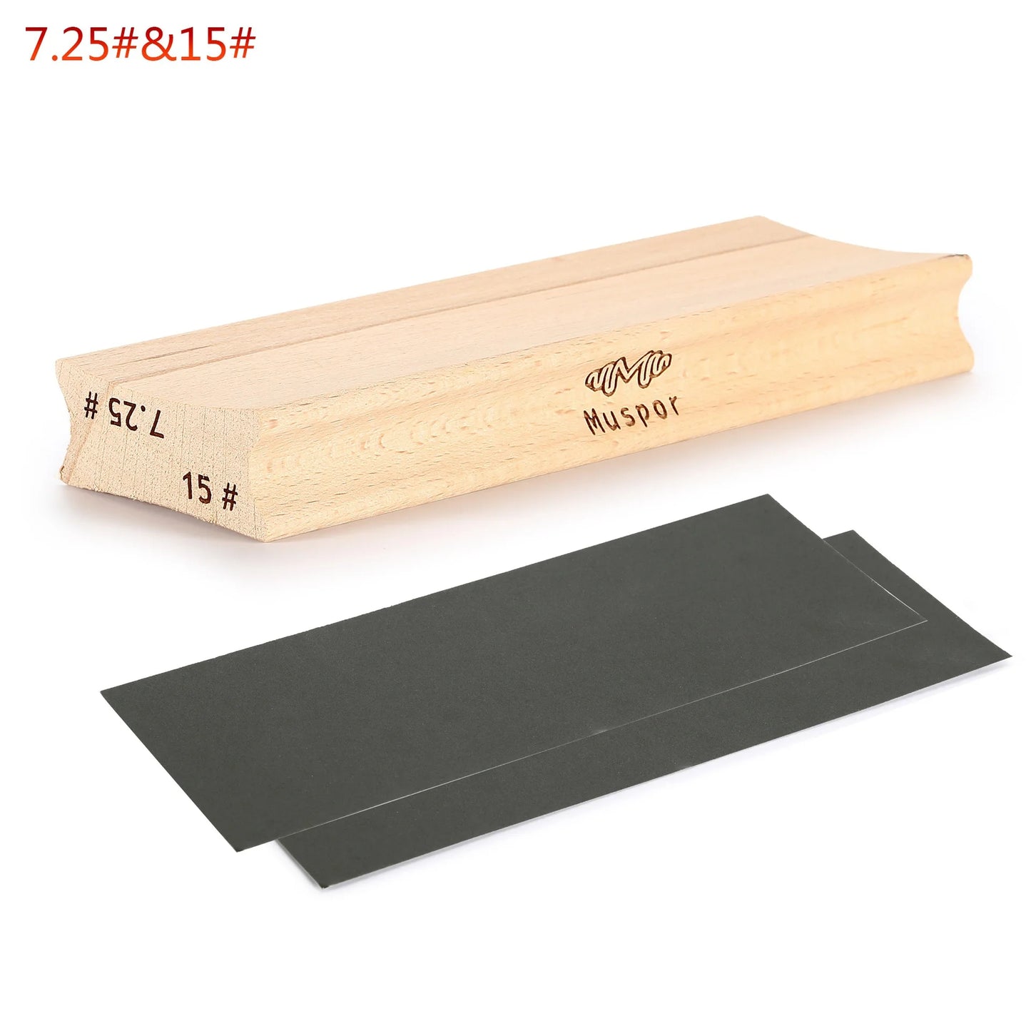 Muspor Dual-purpose Guitar Fretboard Radius Sanding Block Leveling