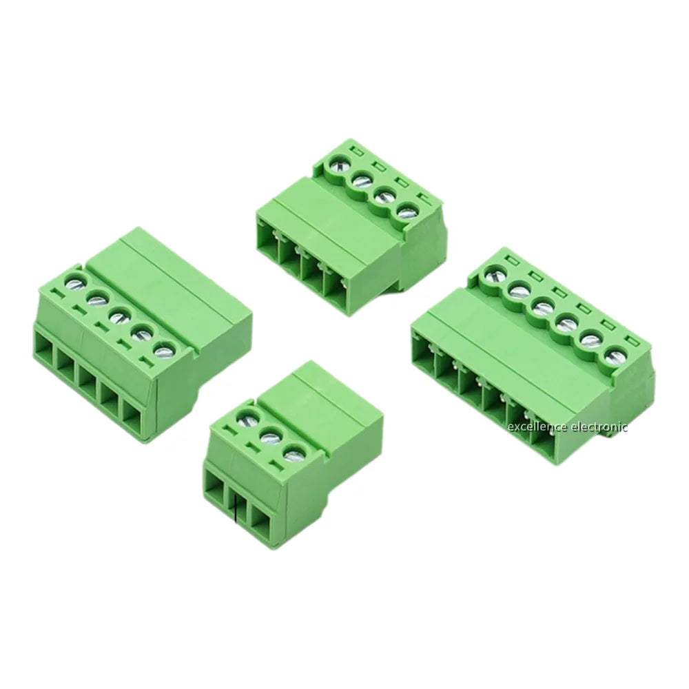 10PCS 15EDGKP 3.81mm/3.5mm Welding Free Aerial Docking Plug-in Terminal Block Female Socket 2P 3P 4P-12P 3.5/3.81 Pitch Peaceful Pleasures Health and Wellness
