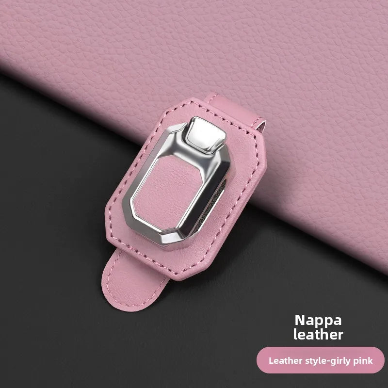 NAPPA Leather Car Sun Visor Glasses Clip – Universal Fit