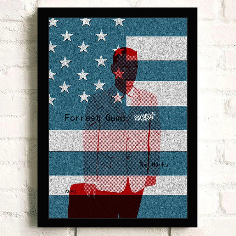 Forrest Gump Classic Movie Canvas Wall Art Poster | Home Decor