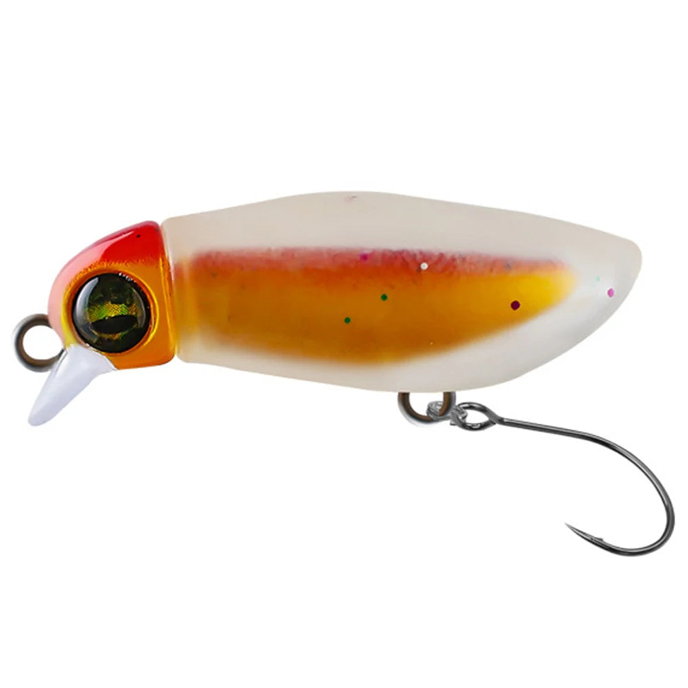 Mini Soft Plastic Fishing Lures – Trout & Perch Bait 5 Colors Peaceful Pleasures Health and Wellness Yellow france