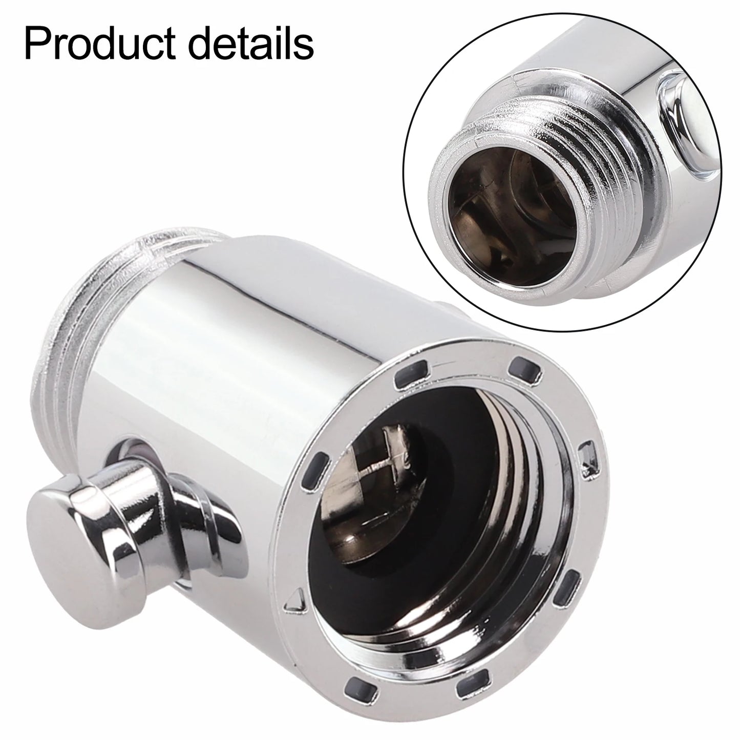Shower Head Control Switch Efficient Water Stop Saving Valve Shut Off