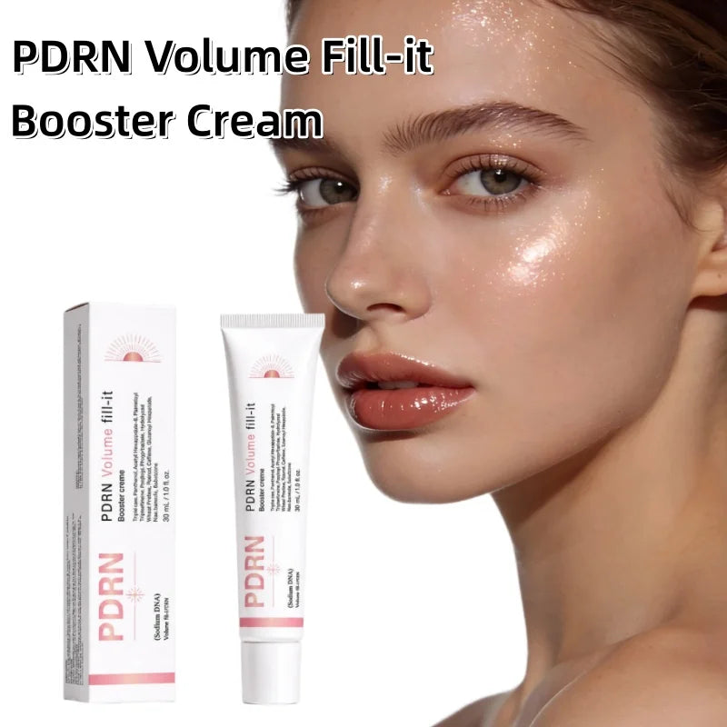 PDRN Face Cream 30ml Moisturizing Lifting Firming Face Cream Revitalize Improve Elasticity Plumping Face Cream Korean Skincare Peaceful Pleasures Health and Wellness