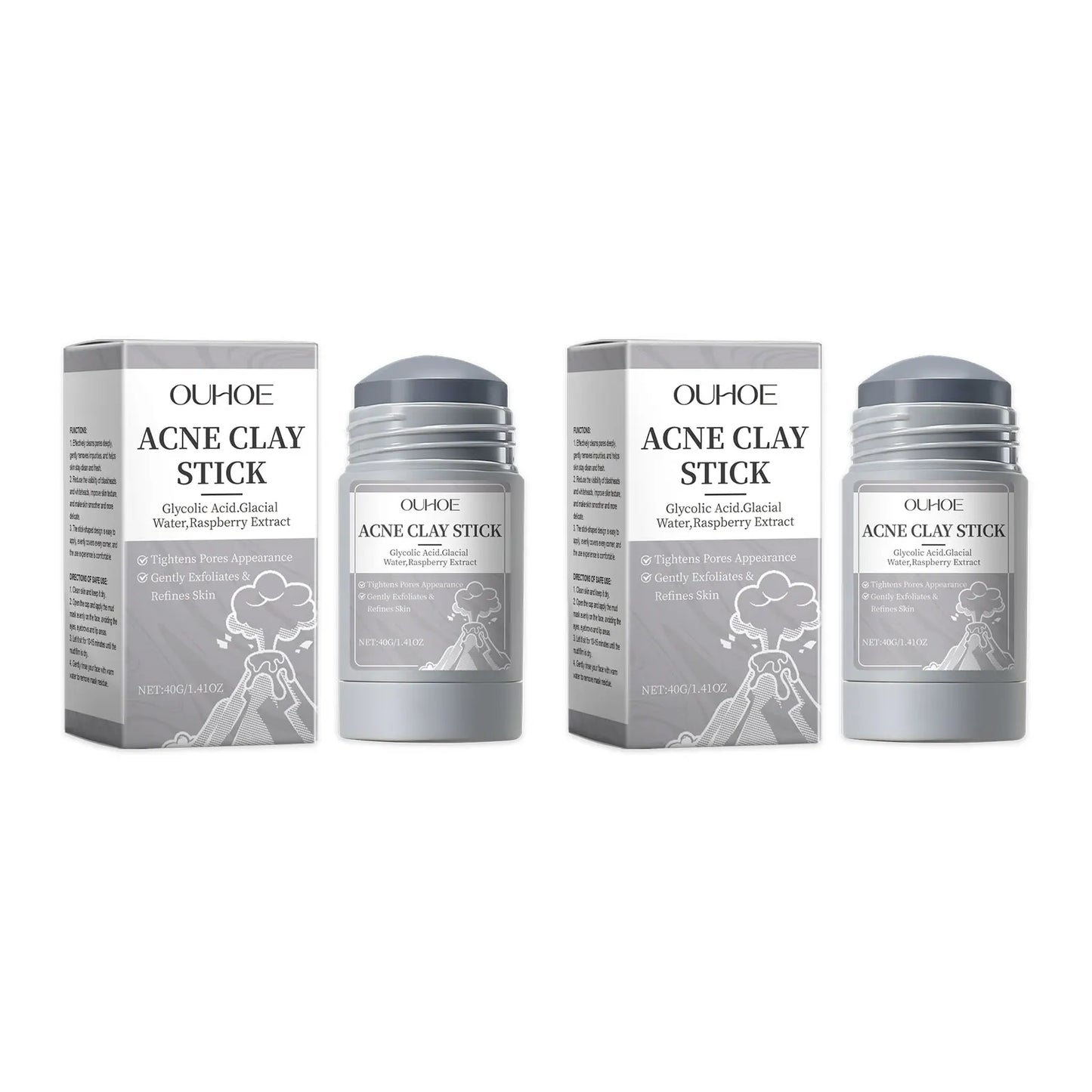 Pore Cleansing Clay Mud Mask – Exfoliating & Hydrating | 40g