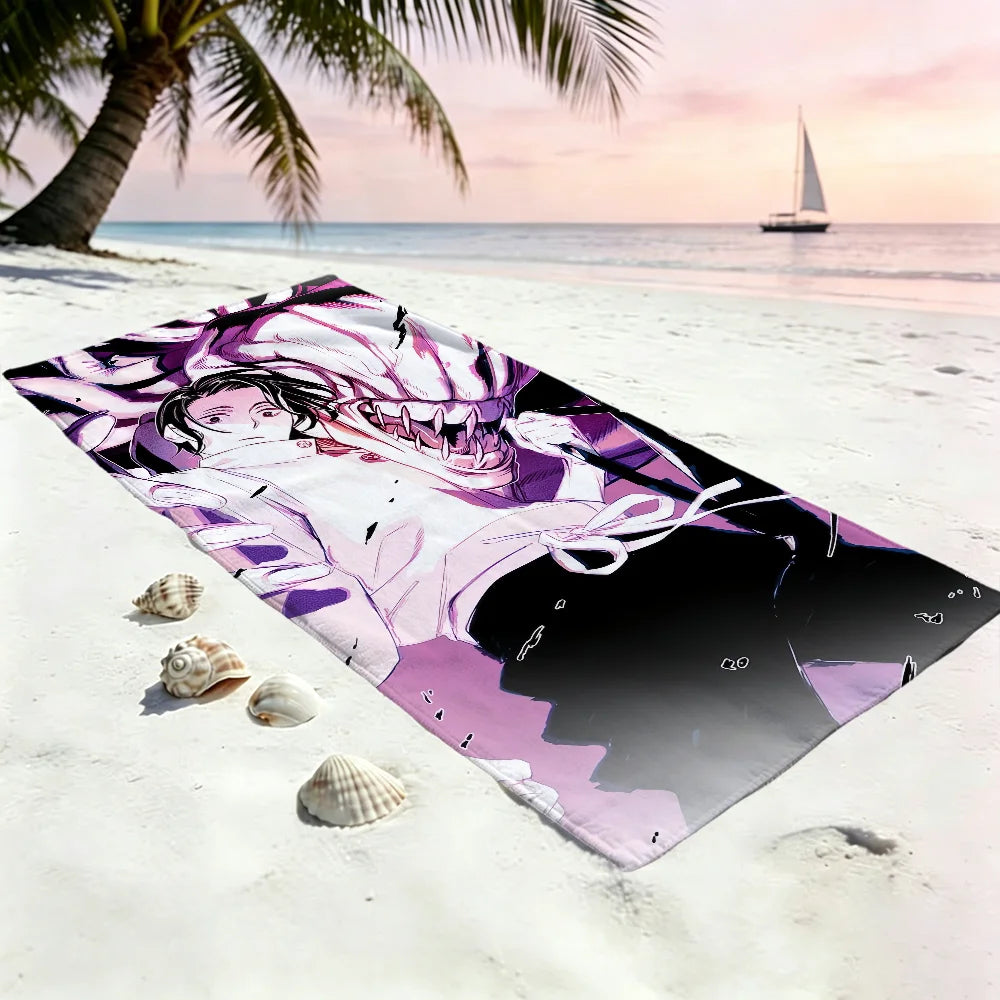 Yuta Okkotsu Anime Quick-Dry Beach Towel | Pool Travel Gym