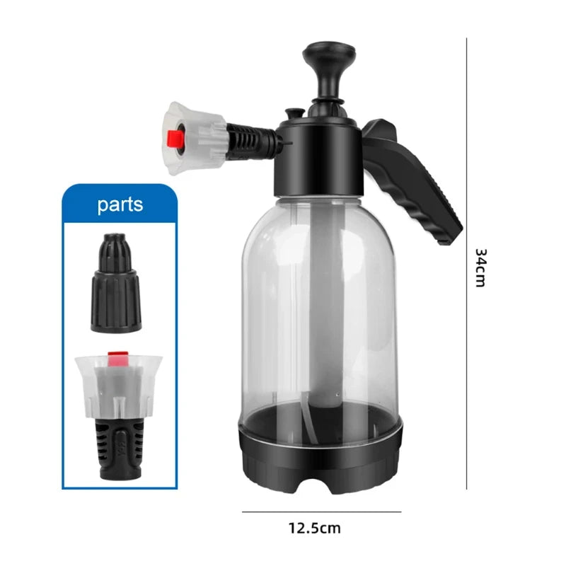 2L Pneumatic Foam Spray Can | Car Wash, Garden & Home Cleaner