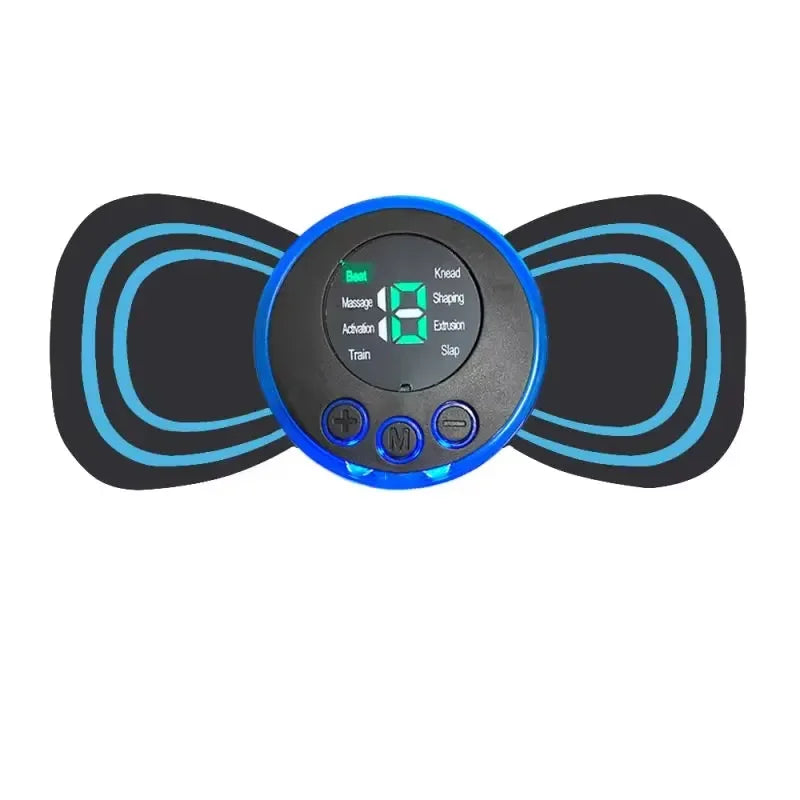EMS Neck & Body Massager – 8 Modes, 19 Strength Levels