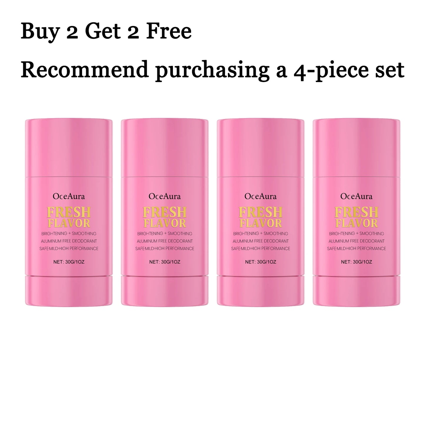 30g Alcohol-Free Natural Deodorant Stick | Moisturizing Balm