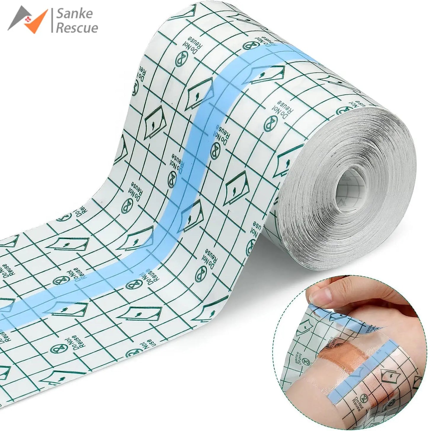 Transparent Dressing Adhesive Bandage Waterproof Clear Bandages Stretch Tape Tattoos Swimming Travel Outdoor Camp Emergency Kits Peaceful Pleasures Health and Wellness